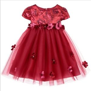 Beautiful new Red Bisscoti dress 18m